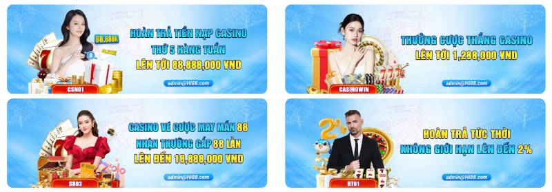 Khuyến Mãi Game Bài và Casino: Thêm Lựa Chọn, Thêm Cơ Hội